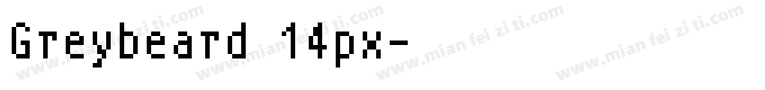 Greybeard 14px字体转换